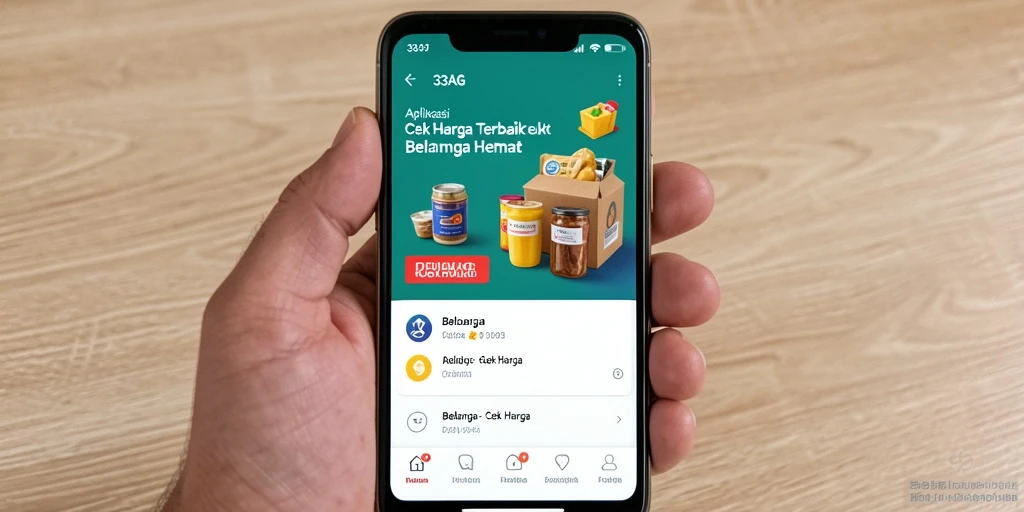 Tampilan antarmuka aplikasi 33AG yang sederhana dan informatif.