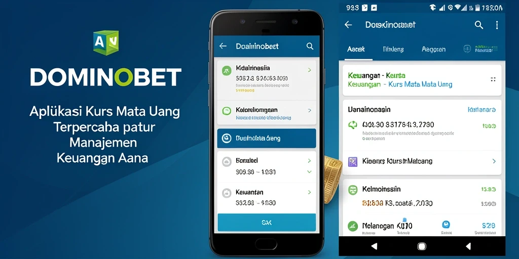 Tampilan antarmuka <strong>DOMINOBET</strong> yang menampilkan informasi Kurs Mata Uang.